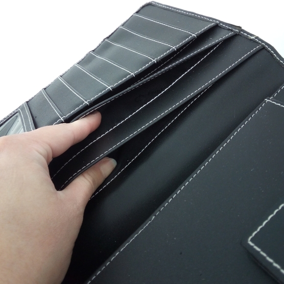 FLAWED Franklin Covey Travel Passport Credit Card ID Money Holder Wallet - Picture 11 of 15